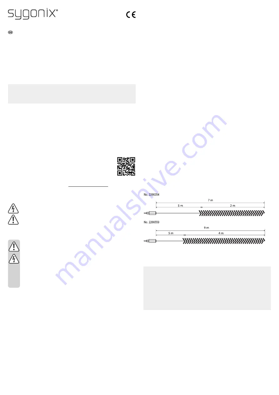 Sygonix 2266354 Operating Instructions Manual Download Page 3