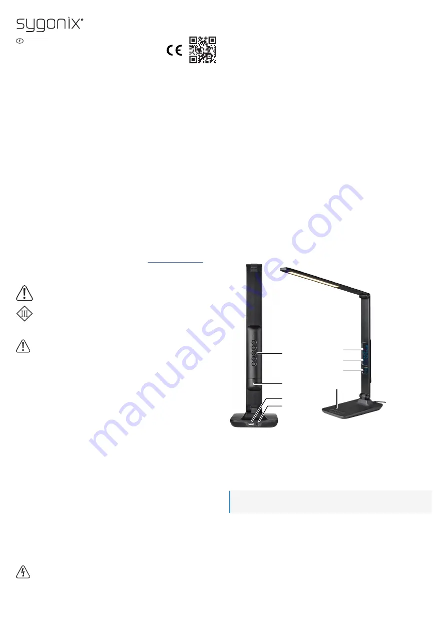 Sygonix 2373309 Operating Instructions Manual Download Page 6