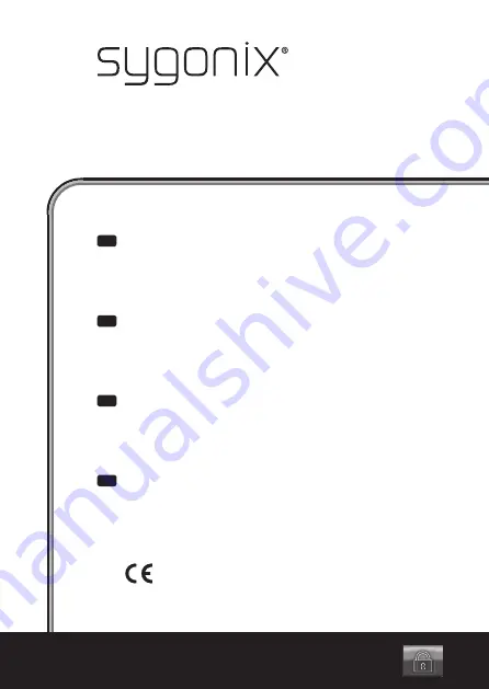 Sygonix 30386C Скачать руководство пользователя страница 1