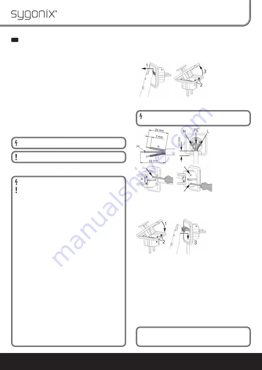 Sygonix 33127X Operating Instructions Download Page 1