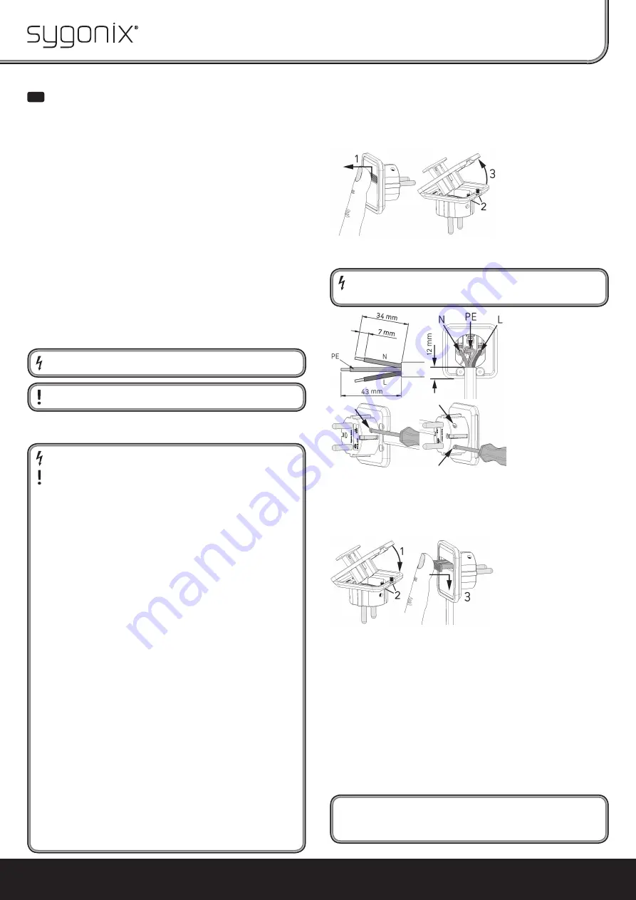 Sygonix 33127X Operating Instructions Download Page 3