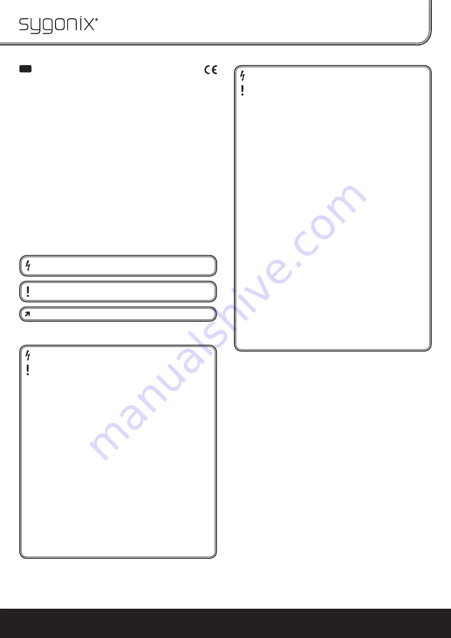 Sygonix 33925Y Скачать руководство пользователя страница 7