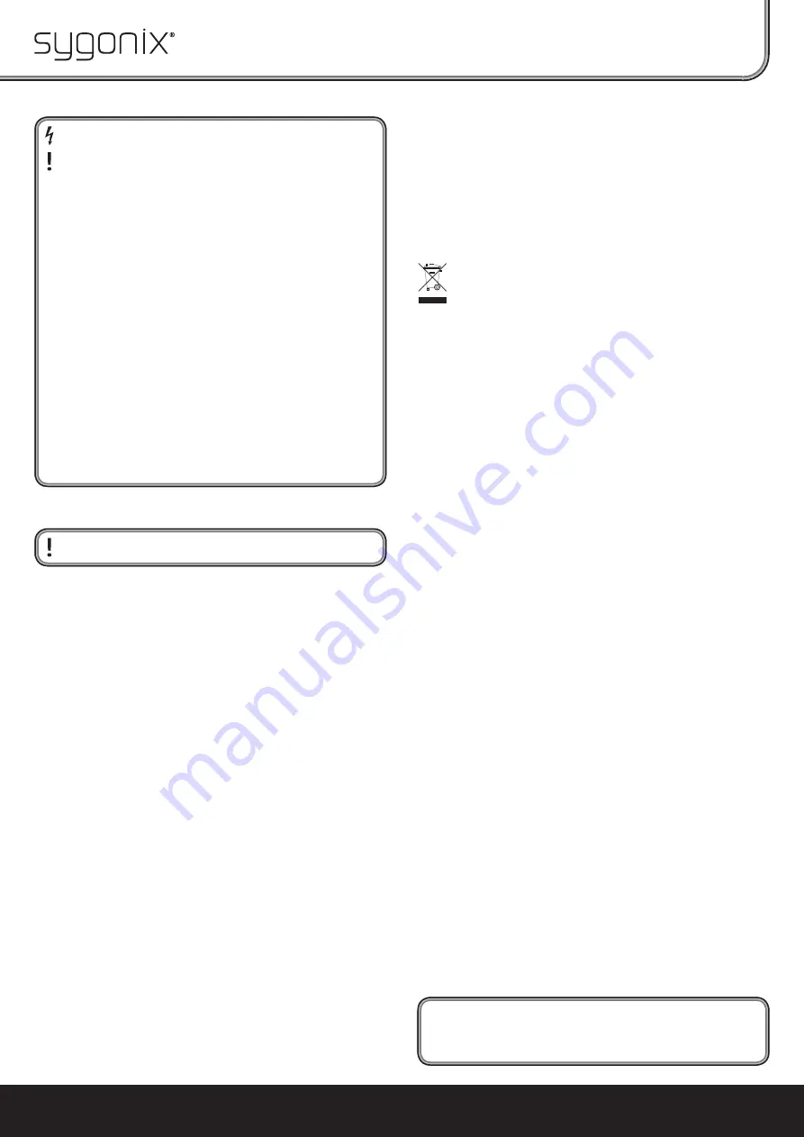 Sygonix 551695 Скачать руководство пользователя страница 6