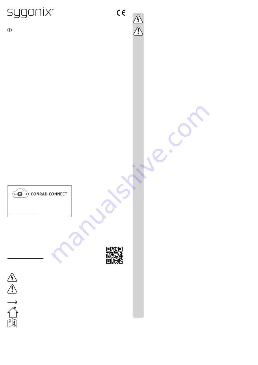 Sygonix SY-4276902 Скачать руководство пользователя страница 7