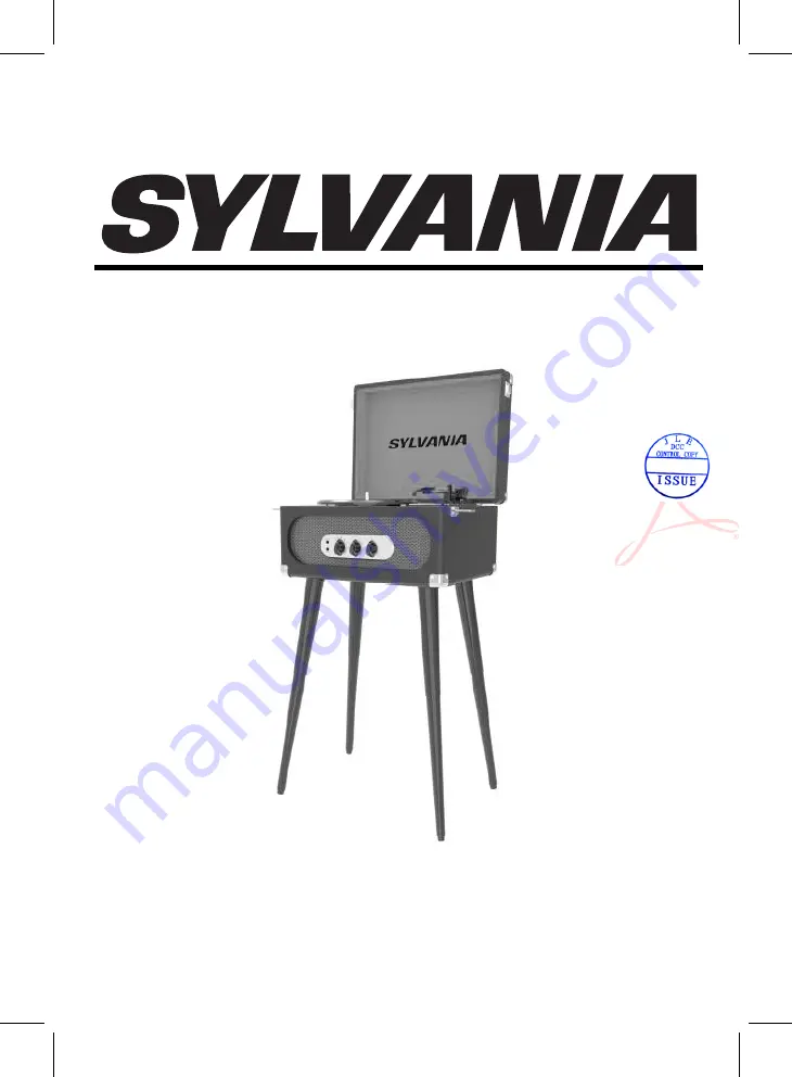 Sylvania 058465804510 Manual Download Page 1