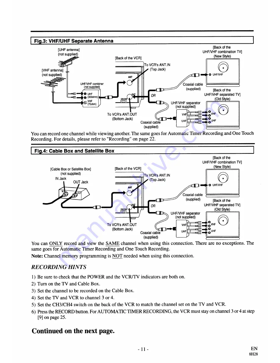 Sylvania 2940LV Owner'S Manua Download Page 11