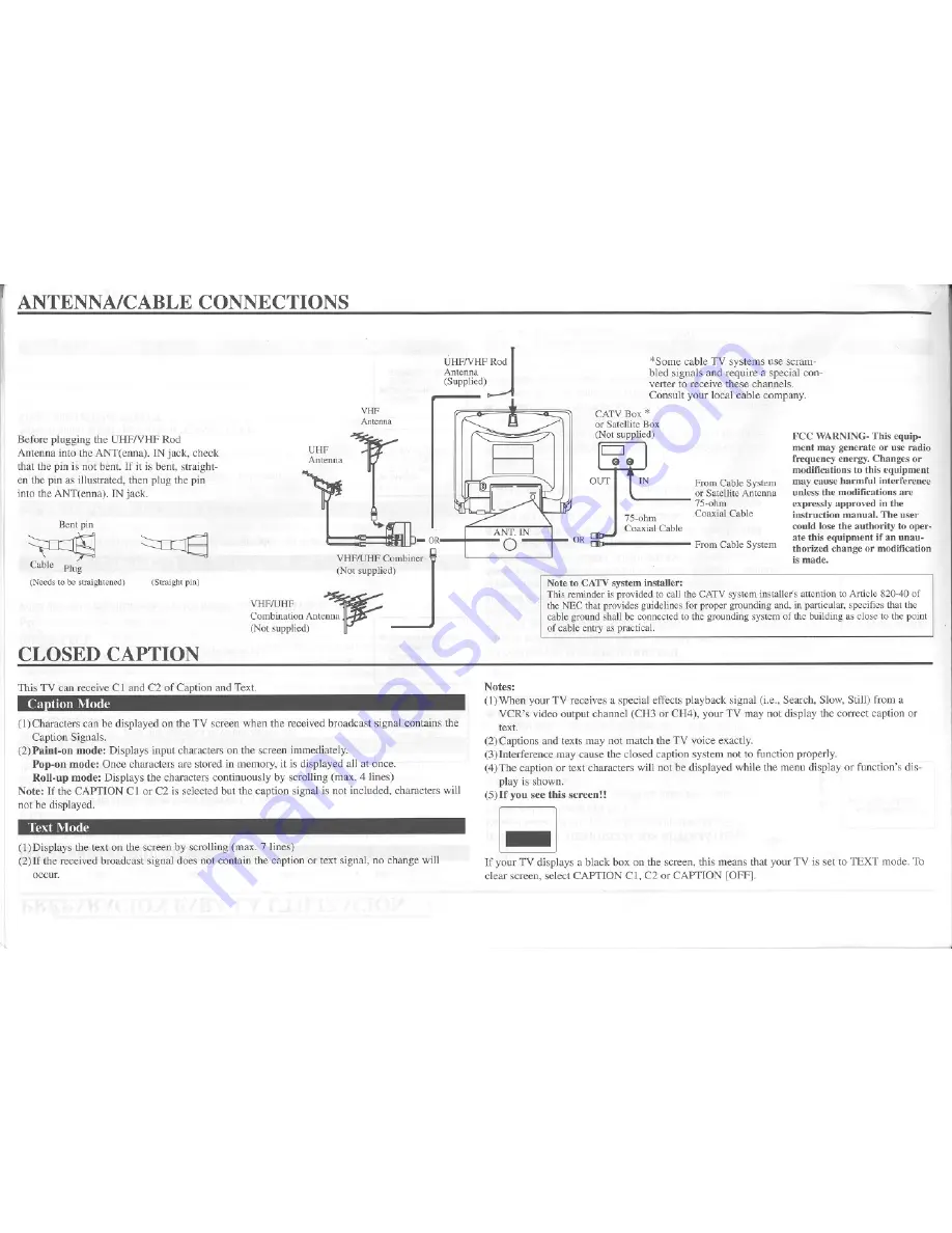 Sylvania 4813LT Owner'S Manual Download Page 3