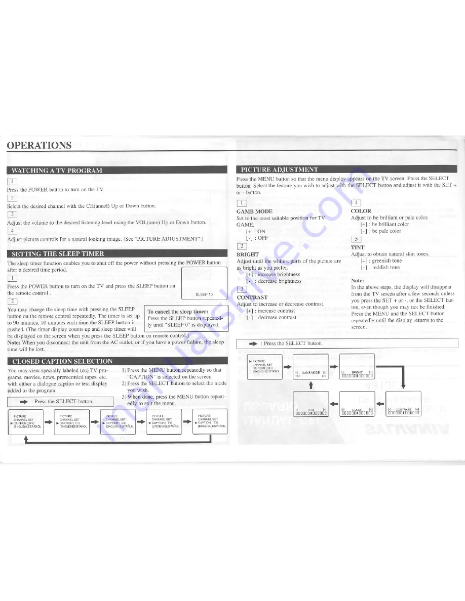 Sylvania 4813LT Owner'S Manual Download Page 7