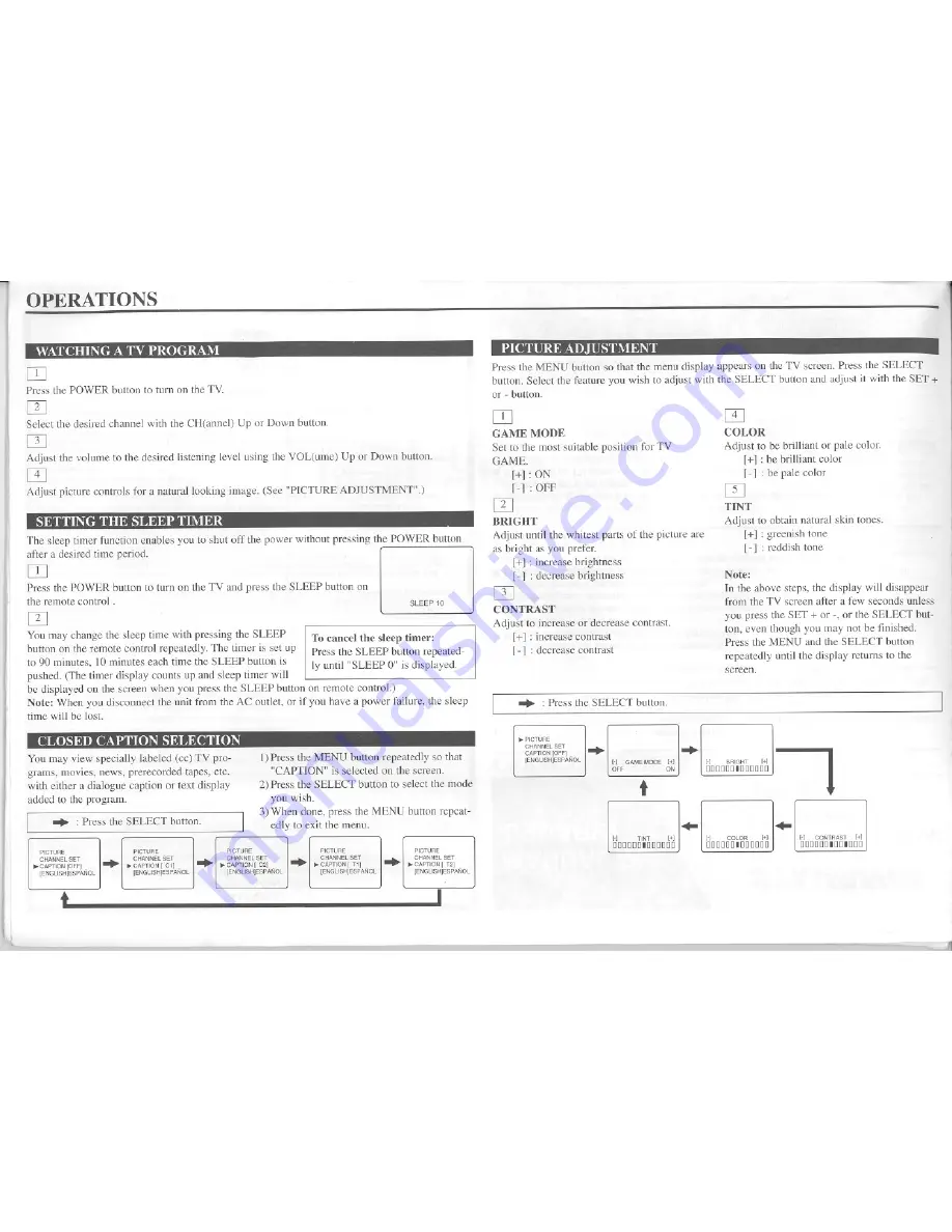 Sylvania 4819LT Owner'S Manual Download Page 7