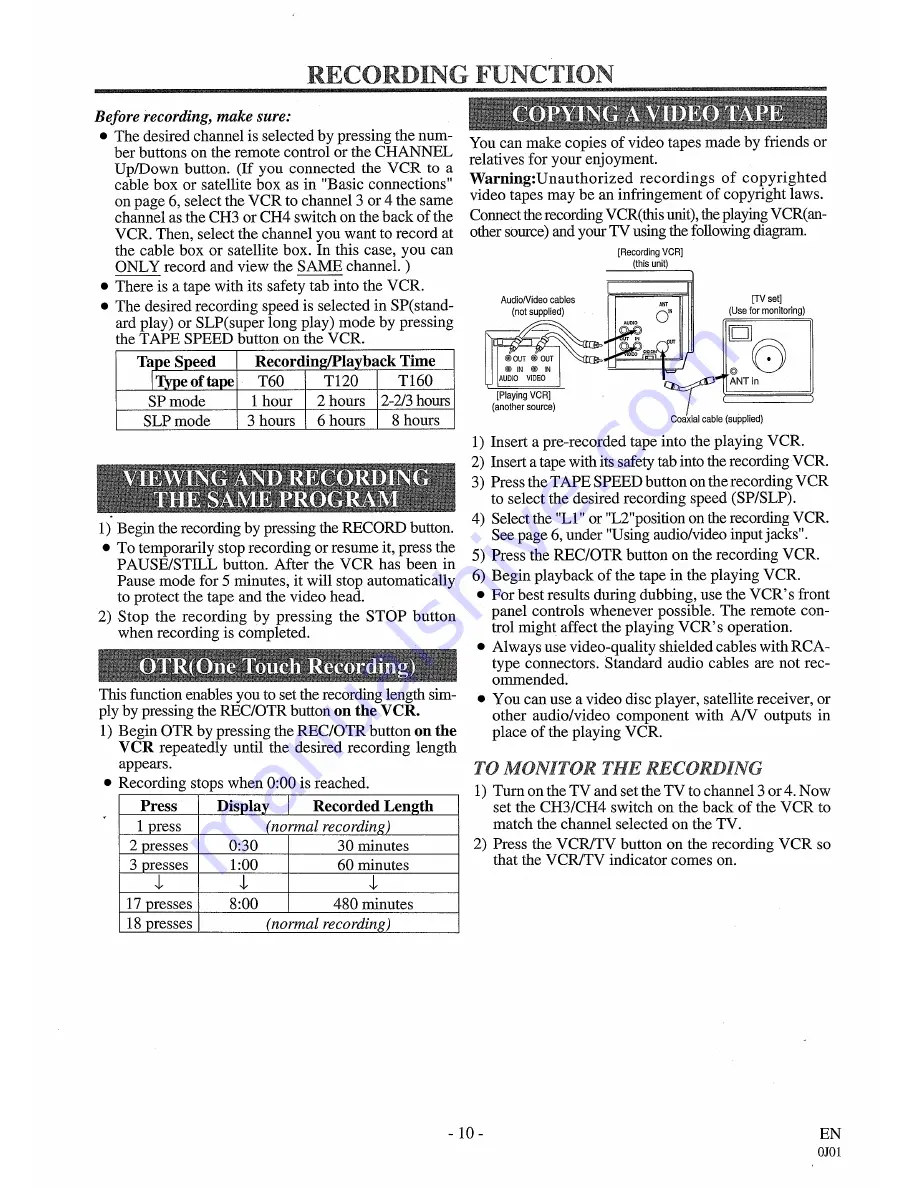 Sylvania 6241CVB Owner'S Manual Download Page 10