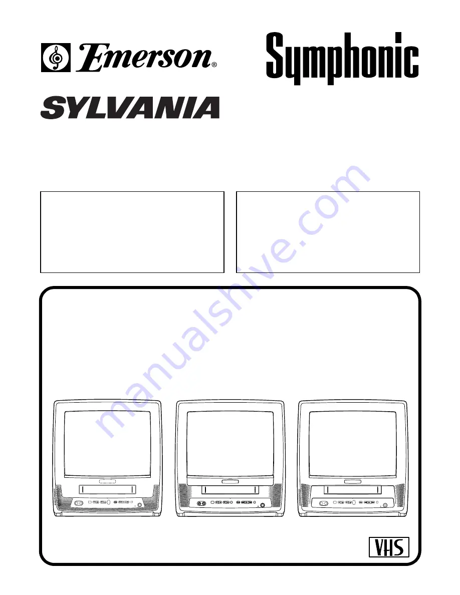 Sylvania 6313CG Скачать руководство пользователя страница 3