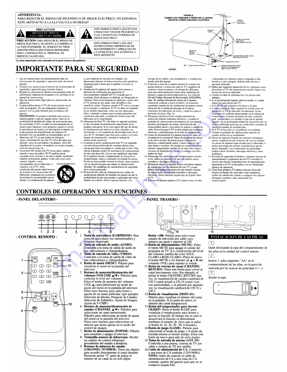 Sylvania 6413TA Скачать руководство пользователя страница 6