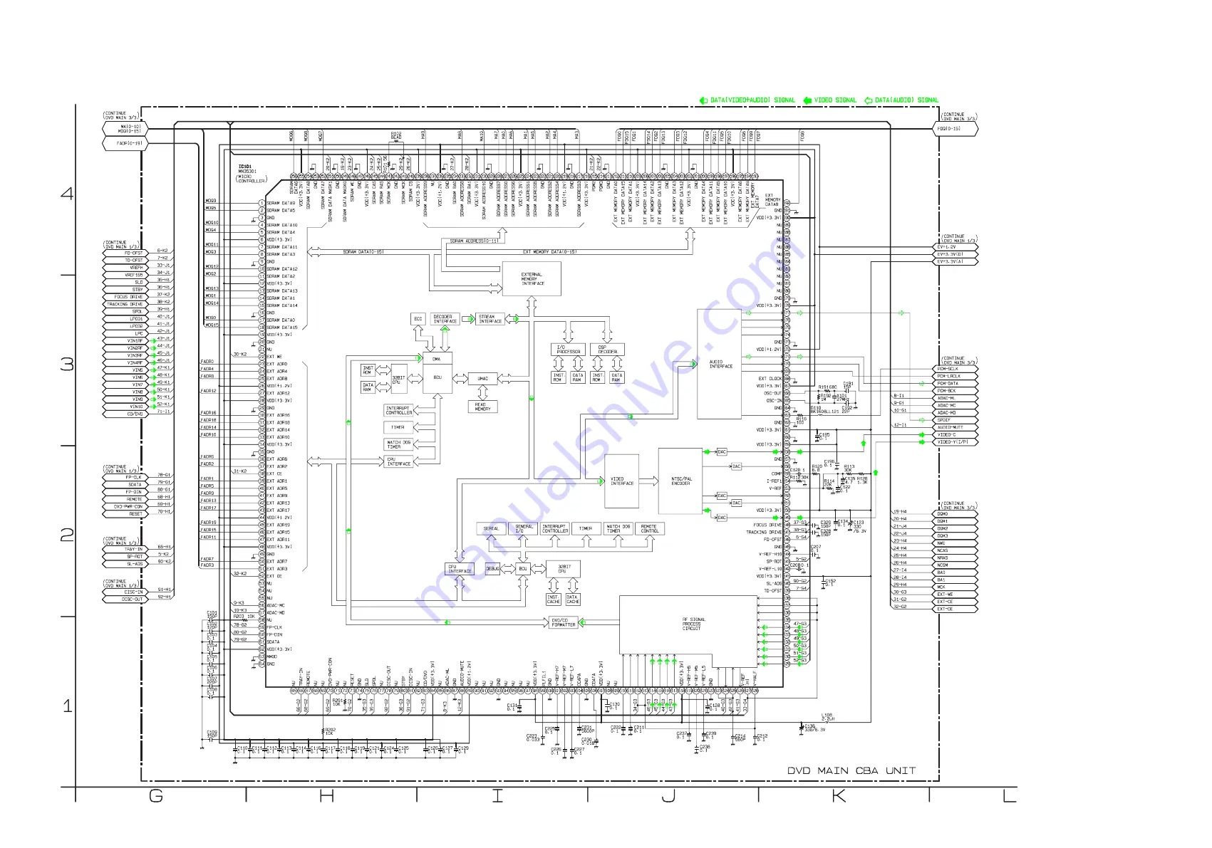 Sylvania 6615LDF Service Manual Download Page 45