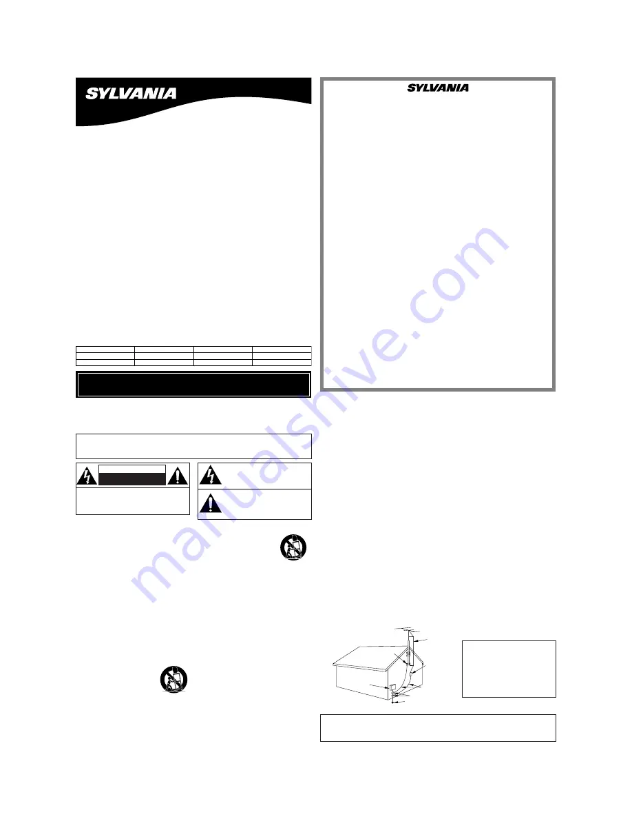 Sylvania 6620LG Owner'S Manual Download Page 1