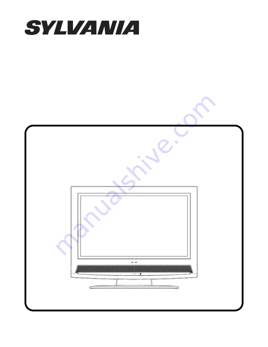 Sylvania 6626LCT Service Manual Download Page 1