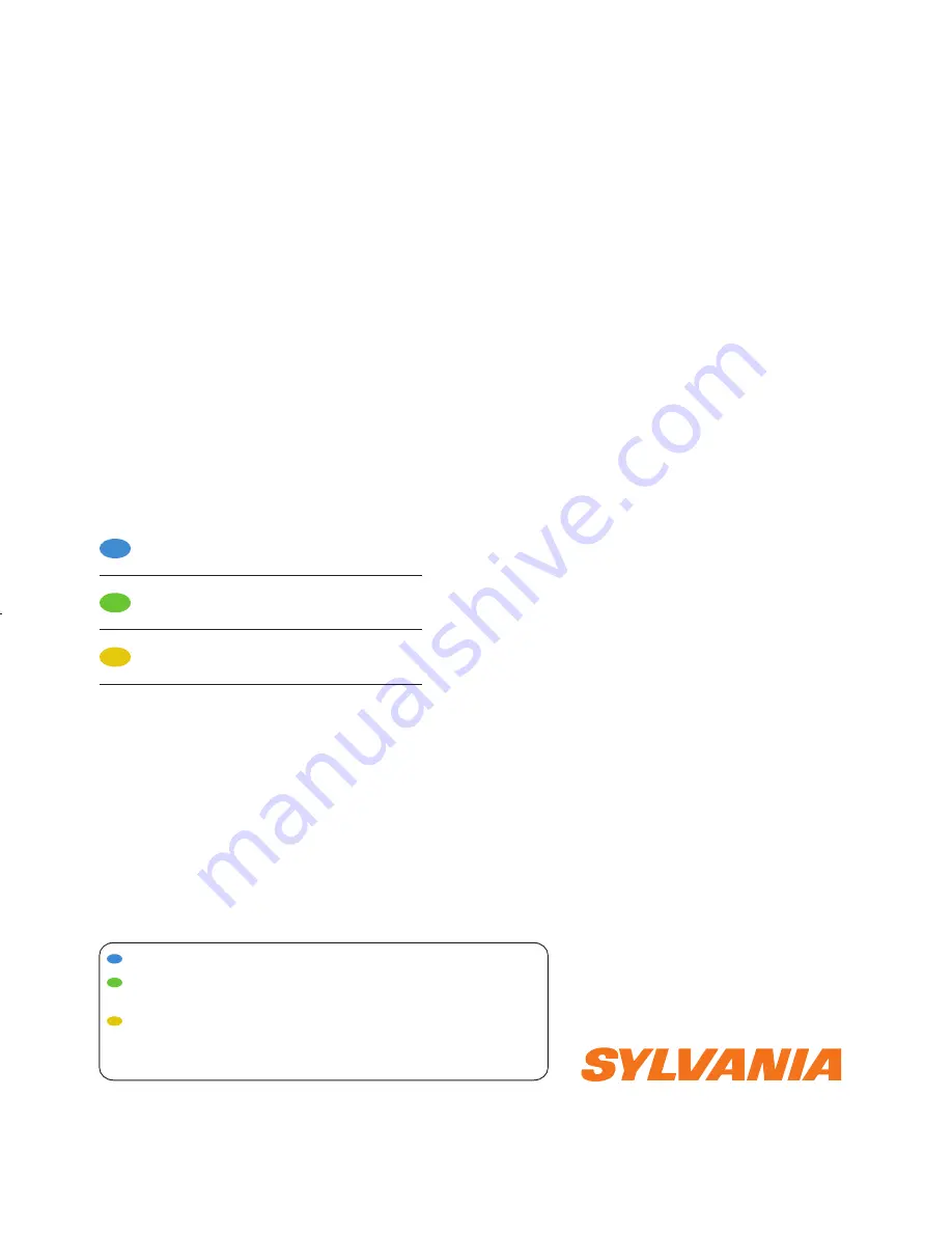 Sylvania A01PDUH Owner'S Manual Download Page 2