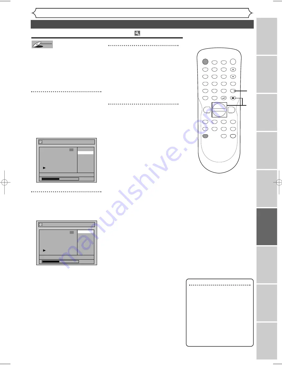 Sylvania DVR90DF Owner'S Manual Download Page 55