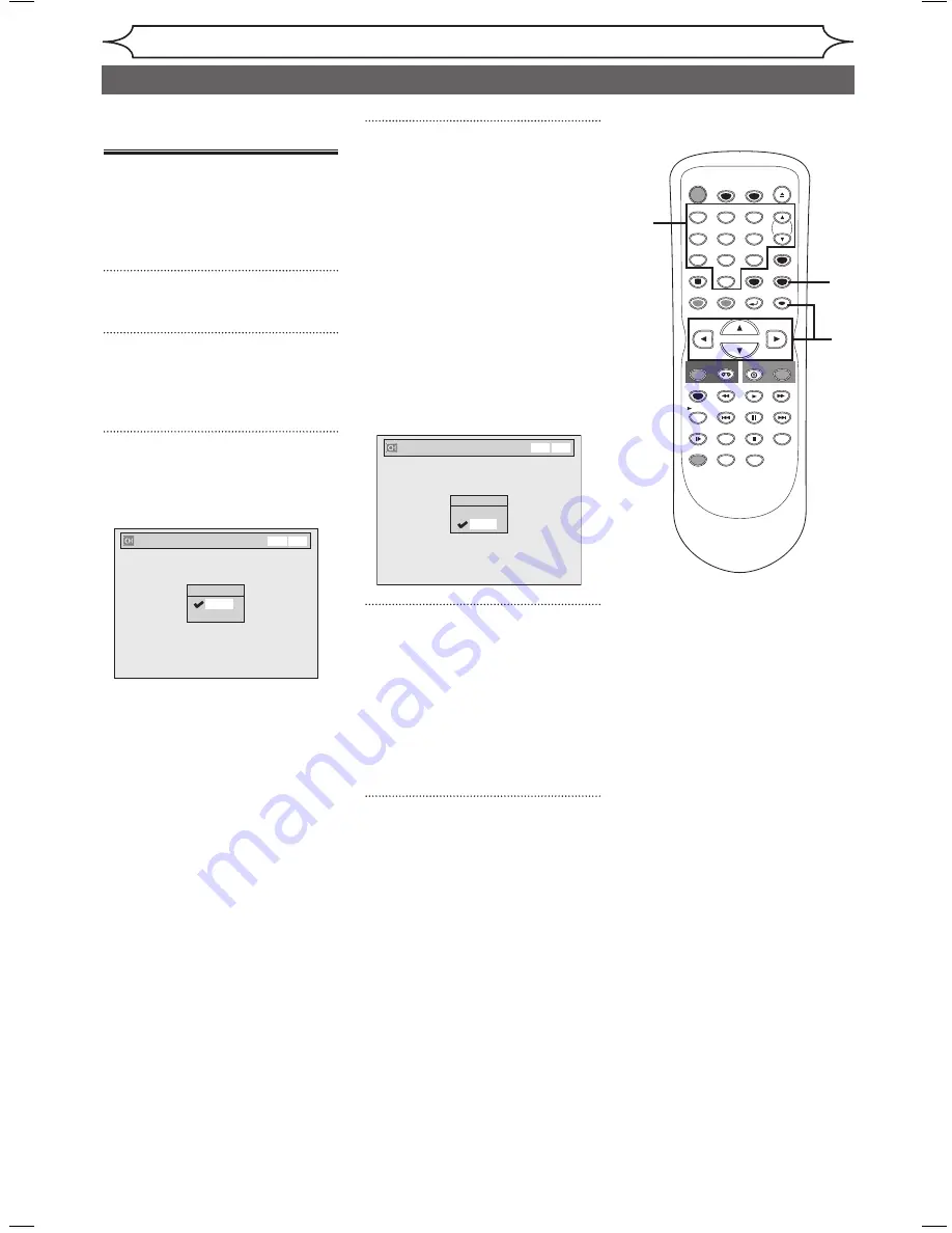 Sylvania DVR91VG Owner'S Manual Download Page 20