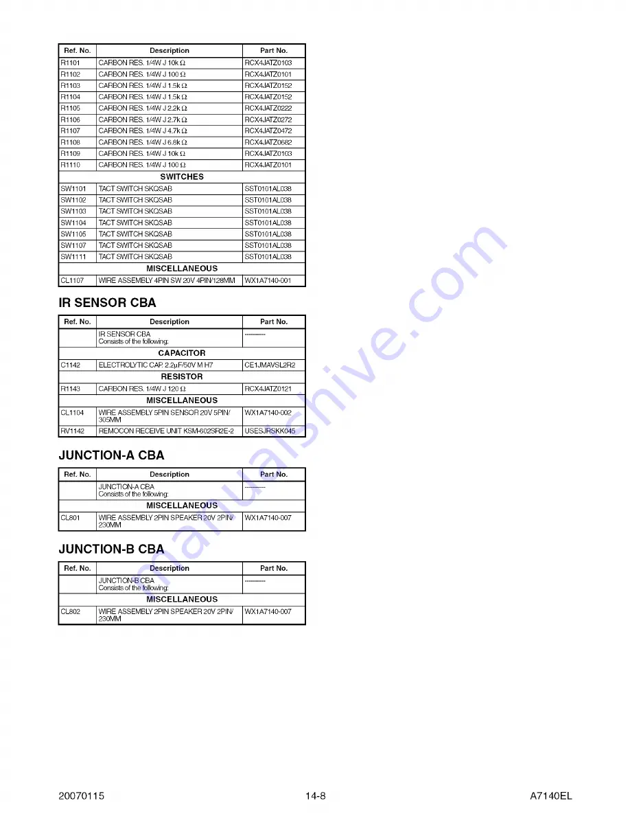 Sylvania LC200SL8 A Service Manual Download Page 56