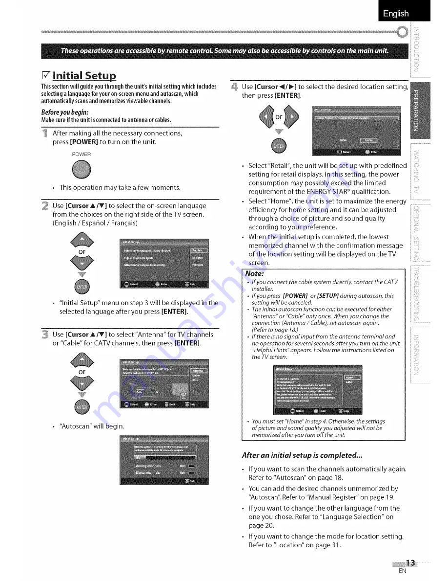 Sylvania LC320SLX Owner'S Manual Download Page 13