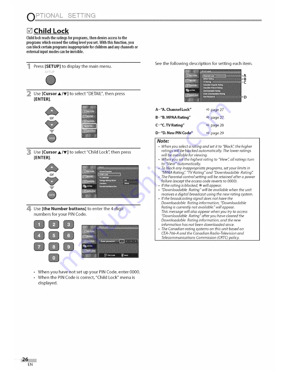 Sylvania LC320SLX Owner'S Manual Download Page 26