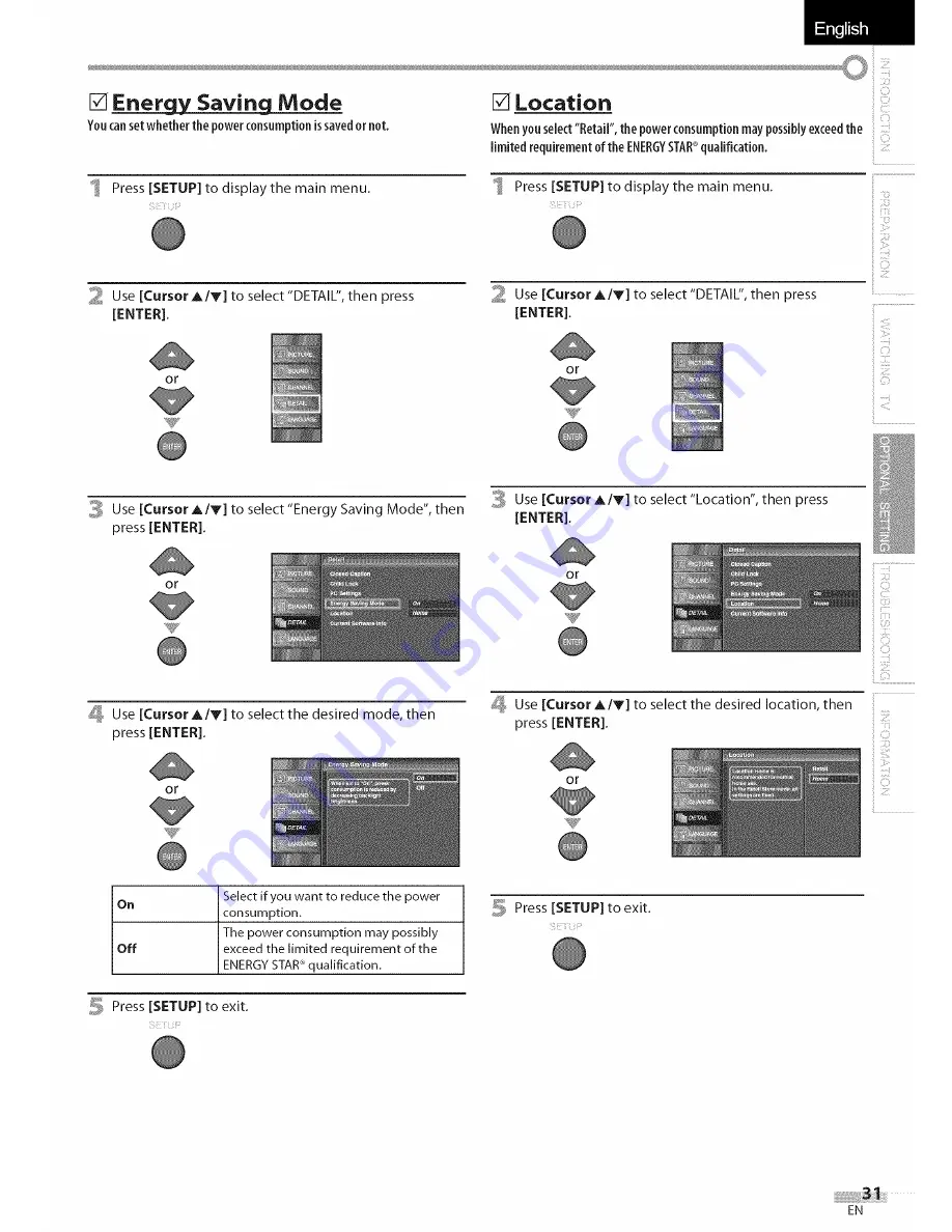 Sylvania LC320SLX Owner'S Manual Download Page 31