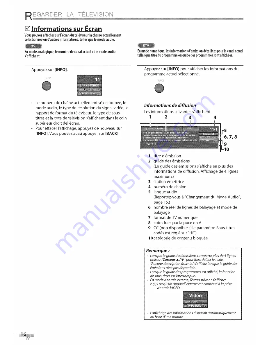 Sylvania LC320SLX Owner'S Manual Download Page 54