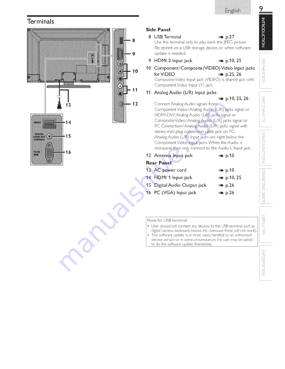 Sylvania LC320SS2 Owner'S Manual Download Page 9