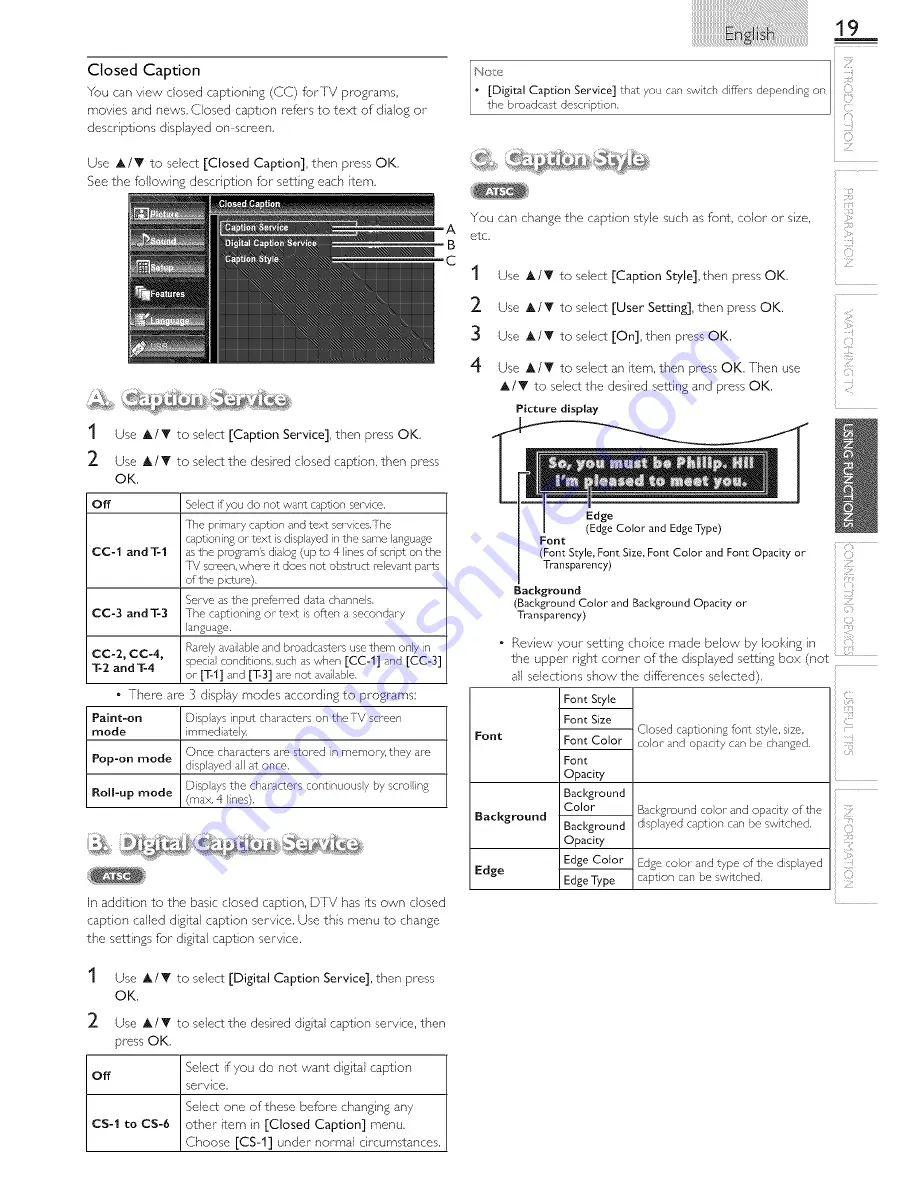 Sylvania LC320SS2 Owner'S Manual Download Page 19