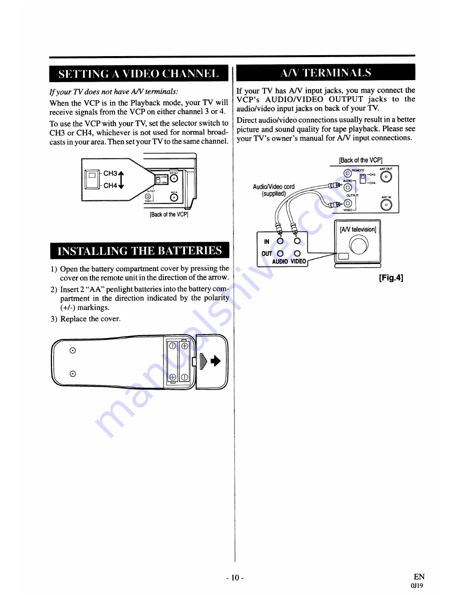 Sylvania LRV100 Owner'S Manual Download Page 10