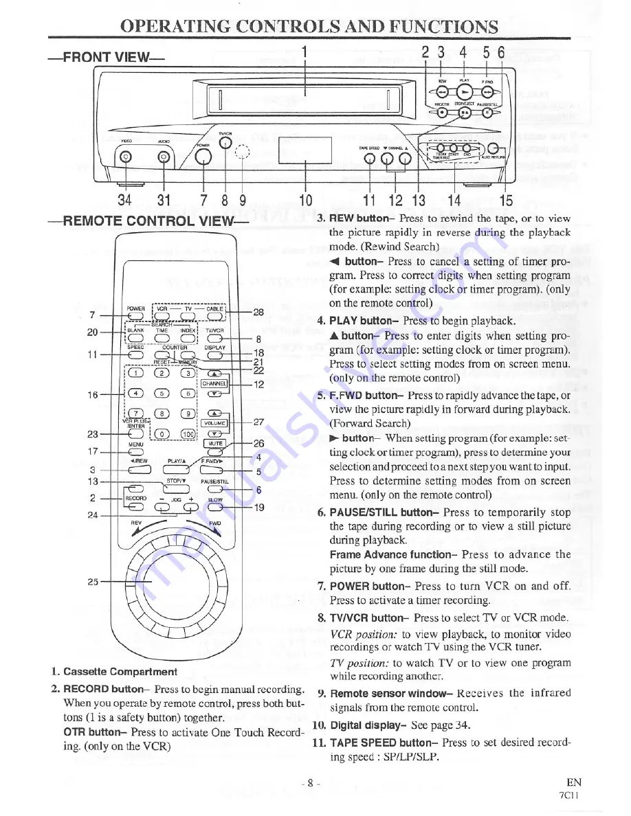 Sylvania LV428HG Скачать руководство пользователя страница 8