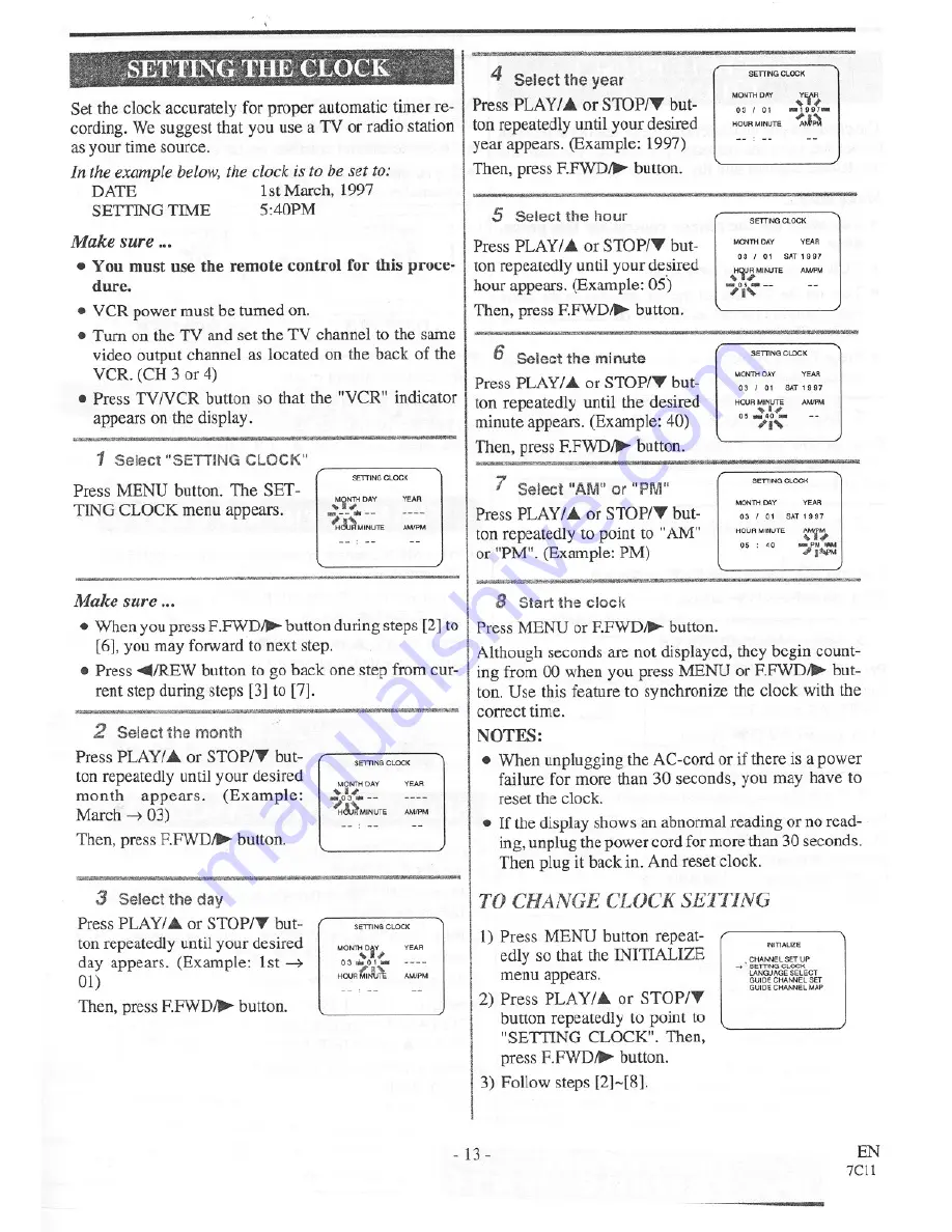 Sylvania LV428HG Скачать руководство пользователя страница 13