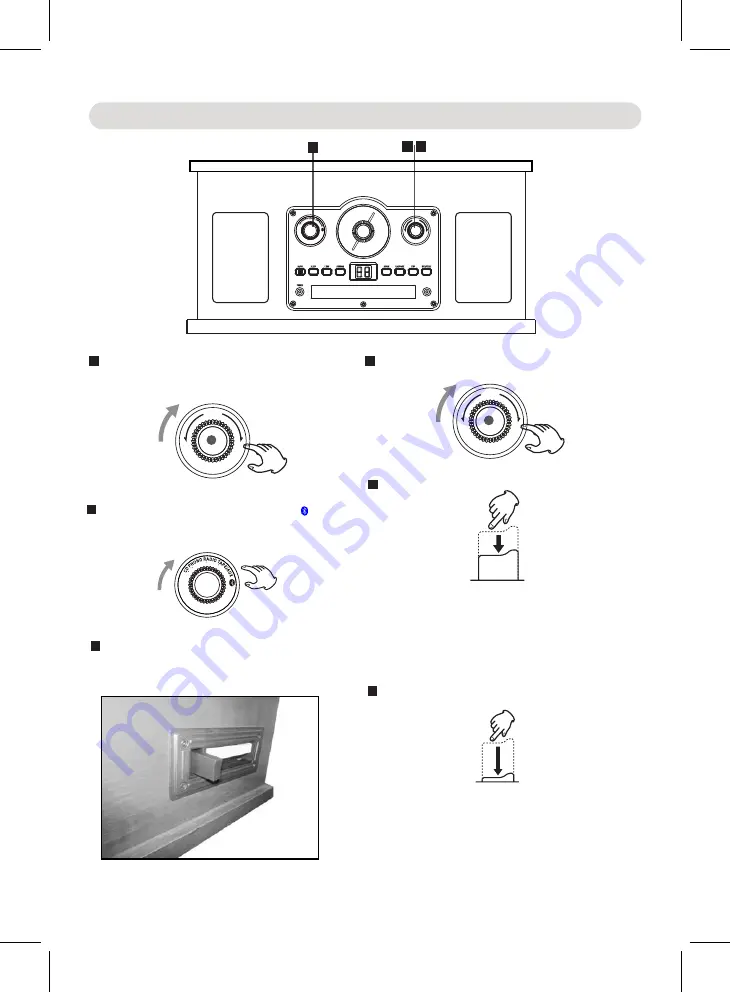 Sylvania Nostalgia SRCD838BT Instruction Manual Download Page 15