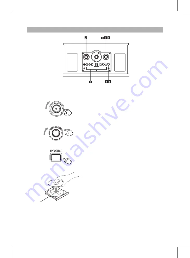 Sylvania Nostalgia SRCD838BT Instruction Manual Download Page 32