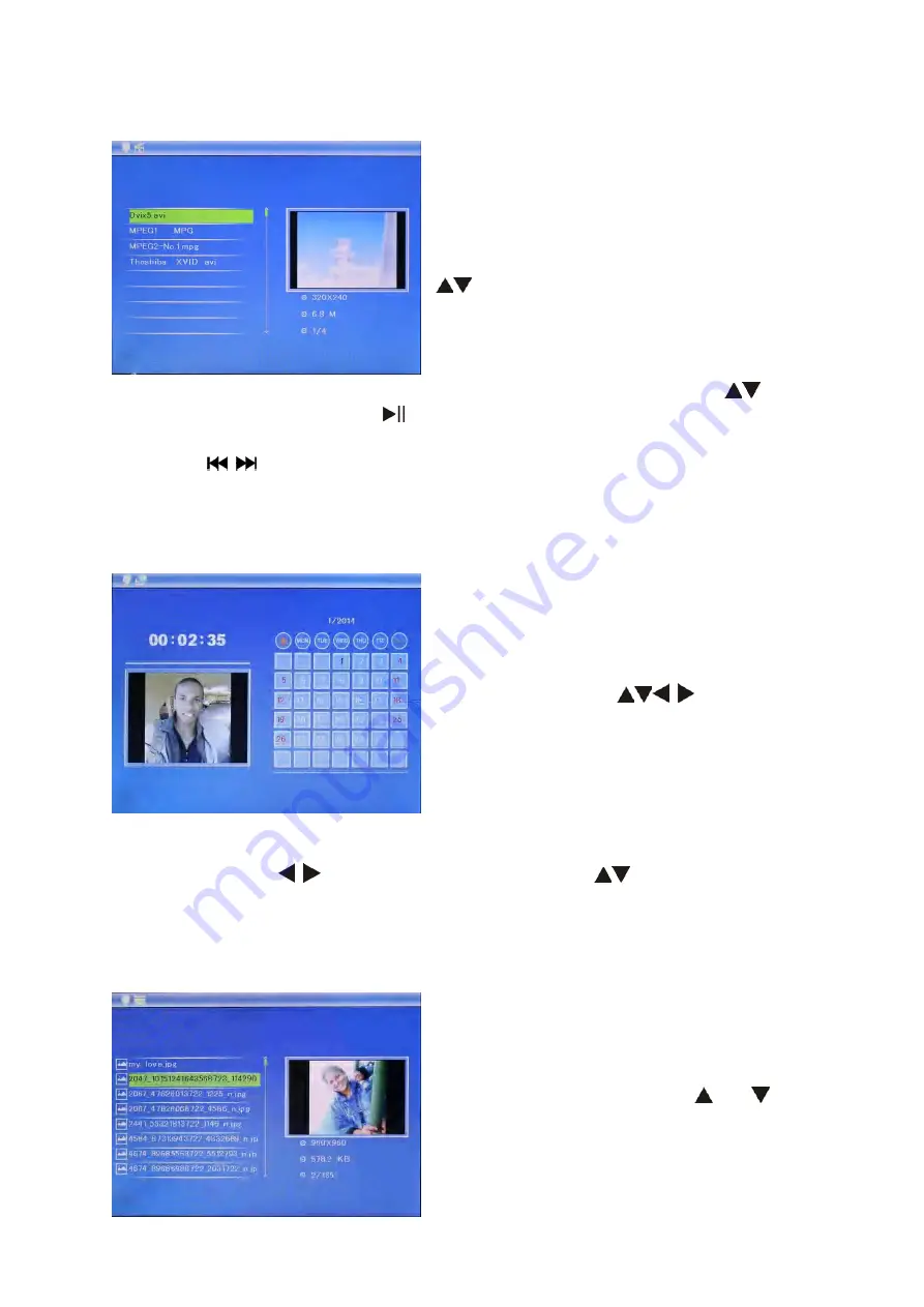 Sylvania SDPF1087 Operation Manual Download Page 24