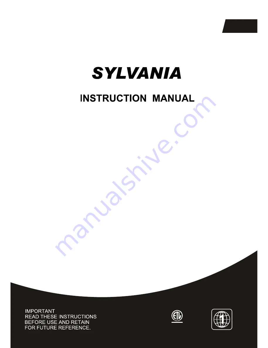 Sylvania SDVD5088 Instruction Manual Download Page 1