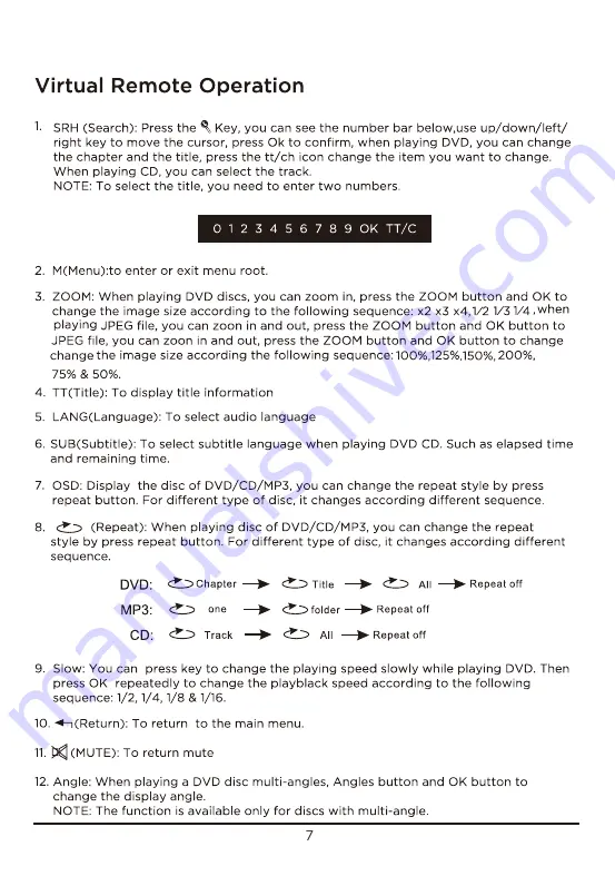 Sylvania SDVD7073-E Manual Download Page 10