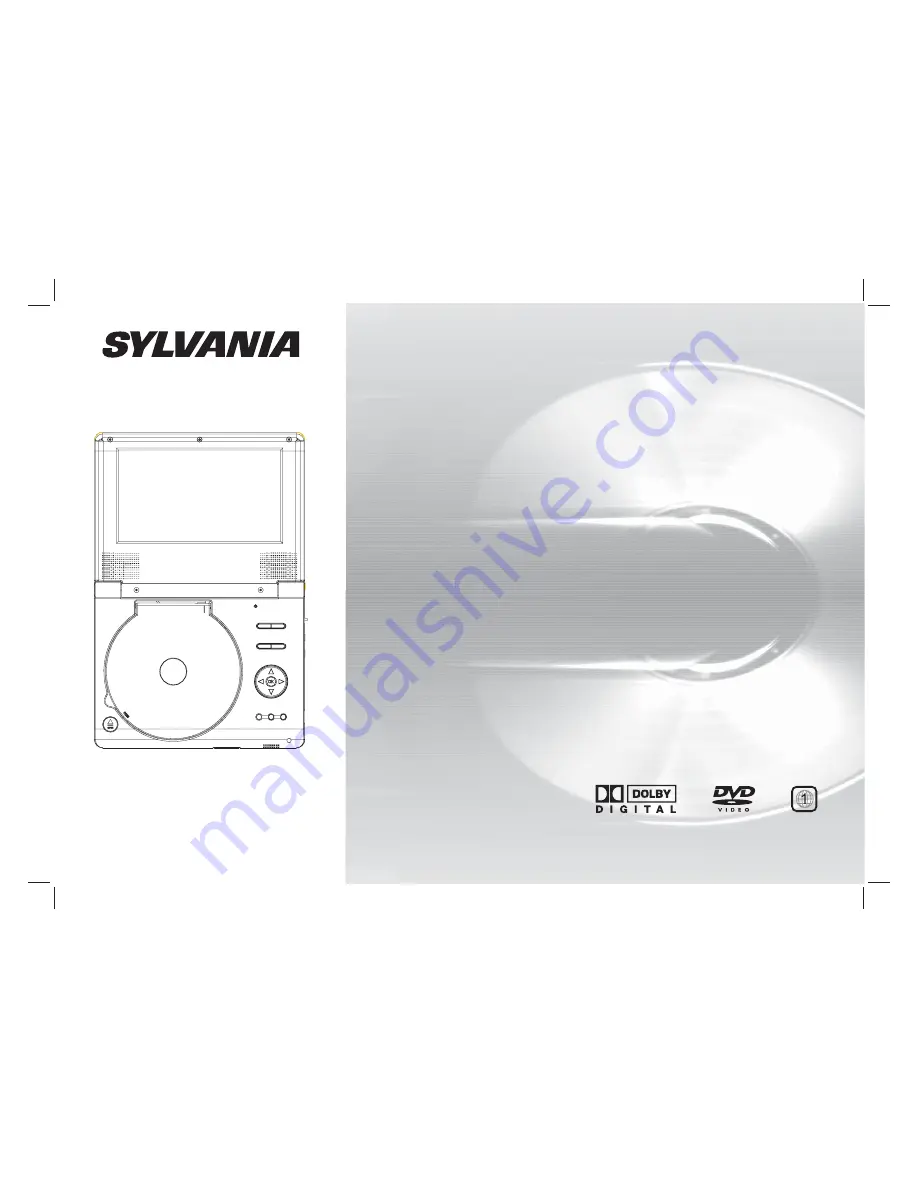 Sylvania SDVD7110 Black User Manual Download Page 1