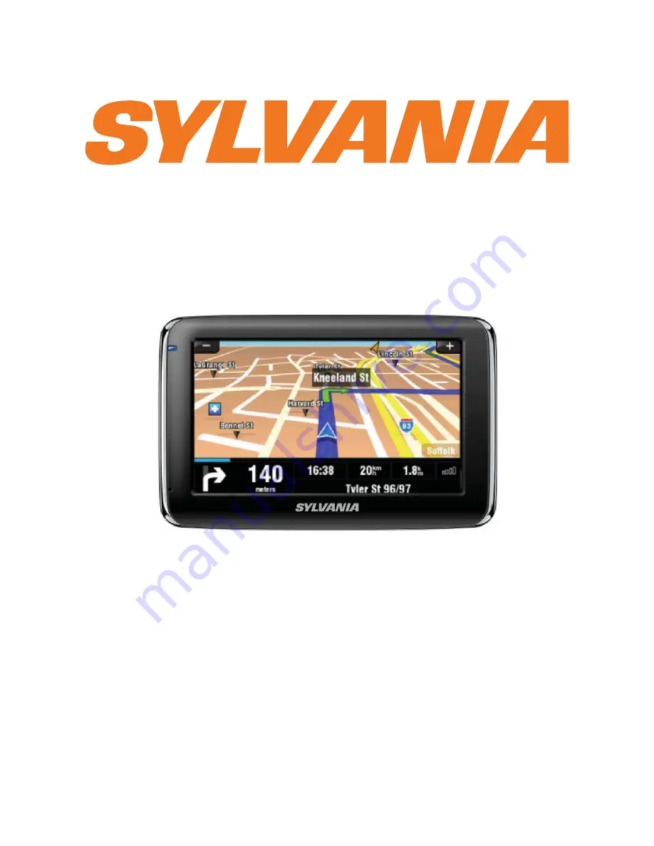 Sylvania SGPD430 Скачать руководство пользователя страница 1