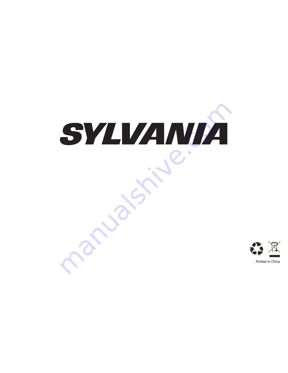 Sylvania SMPK4049 Pocket Manual Download Page 1