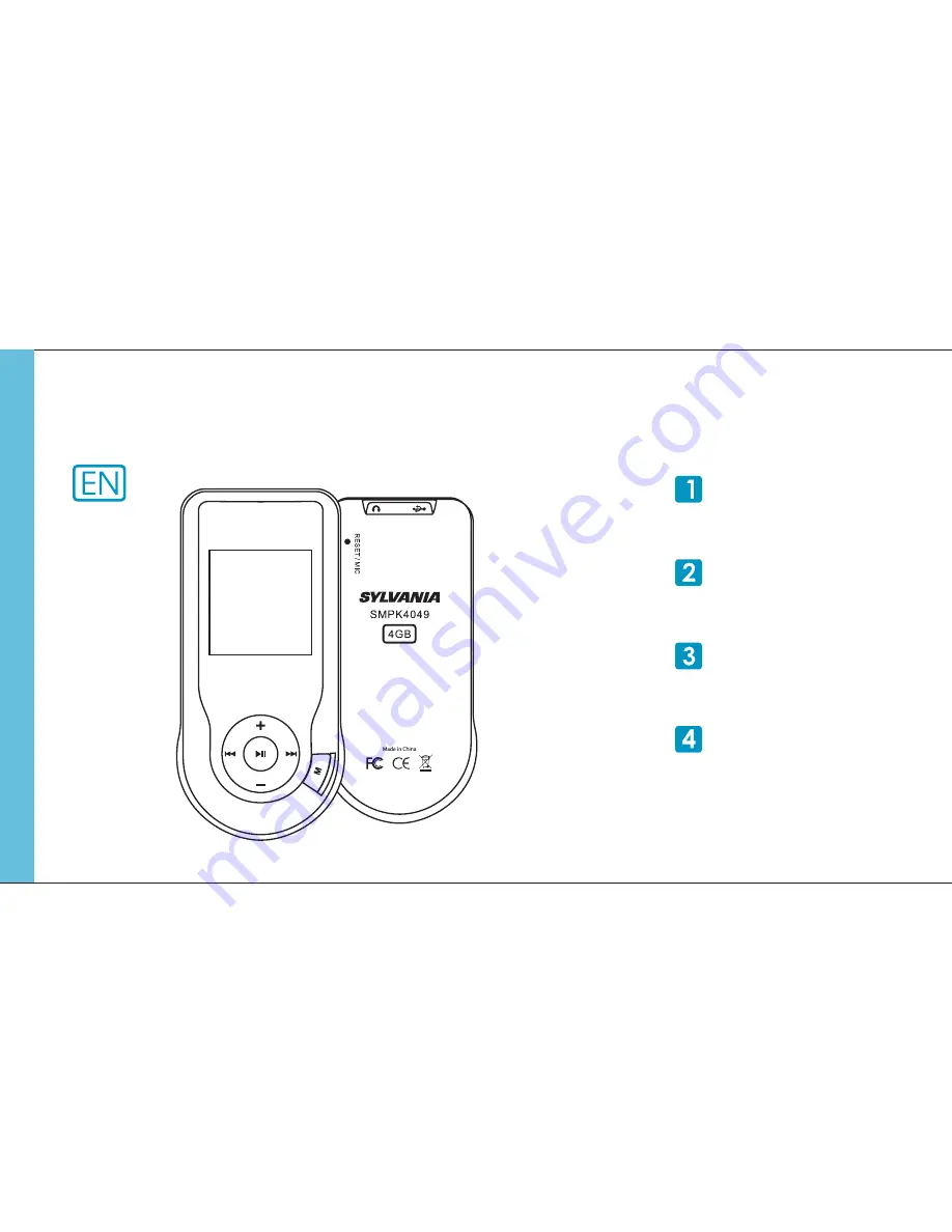 Sylvania SMPK4049 Скачать руководство пользователя страница 2