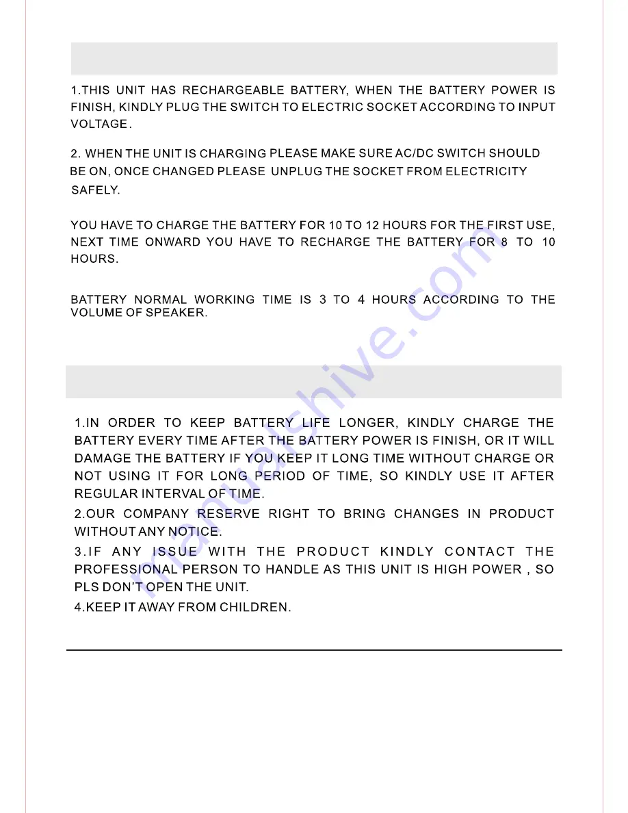 Sylvania SPA151 Operating Instructions Manual Download Page 6