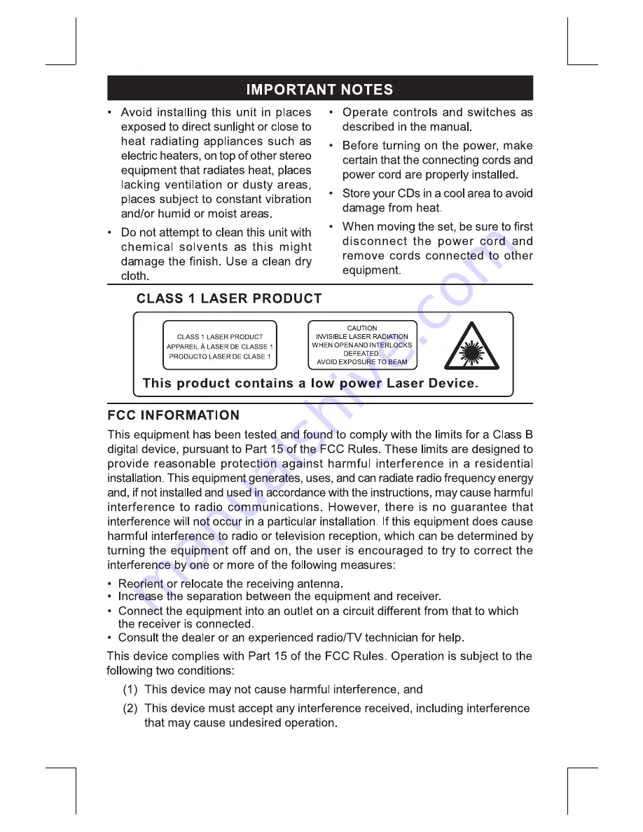 Sylvania SR-748 Instruction Manual Download Page 4