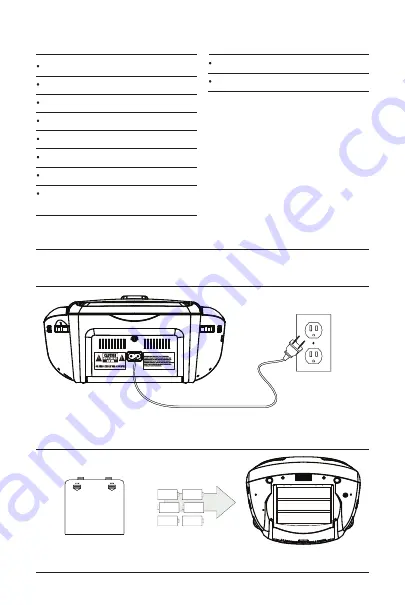 Sylvania SRCD1025 Скачать руководство пользователя страница 4