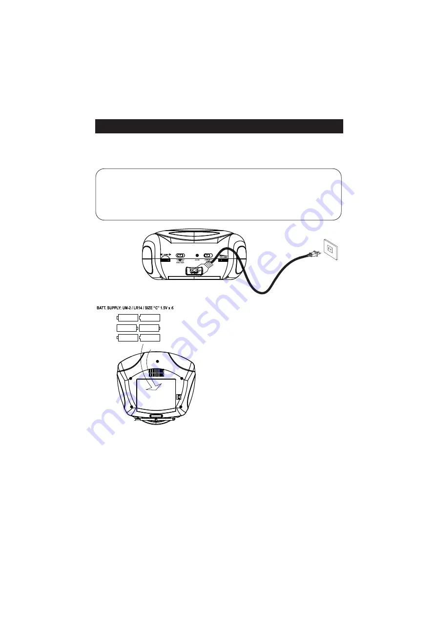 Sylvania SRCD1368BT Скачать руководство пользователя страница 6