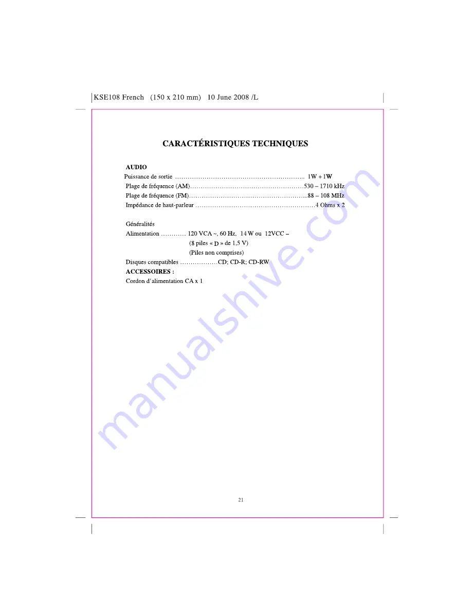 Sylvania SRCD237 Owner'S Manual Download Page 12