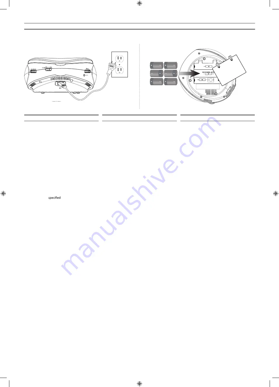 Sylvania SRCD261-B Скачать руководство пользователя страница 2