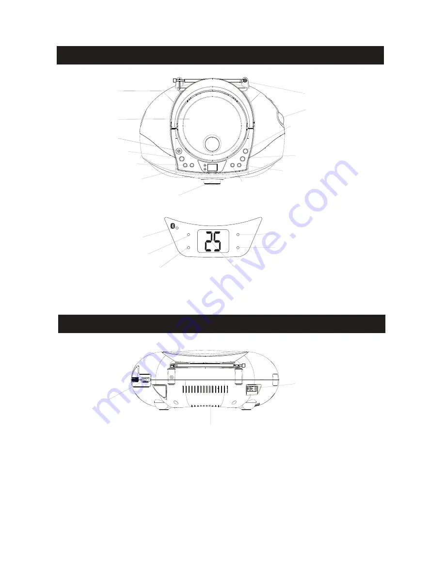 Sylvania SRCD268BT Owner'S Manual Download Page 6