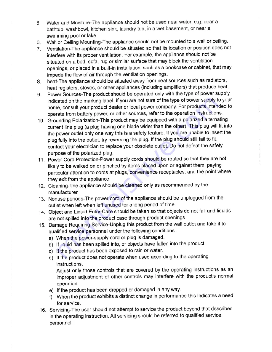 Sylvania SRCD313 Operating Instructions Manual Download Page 3