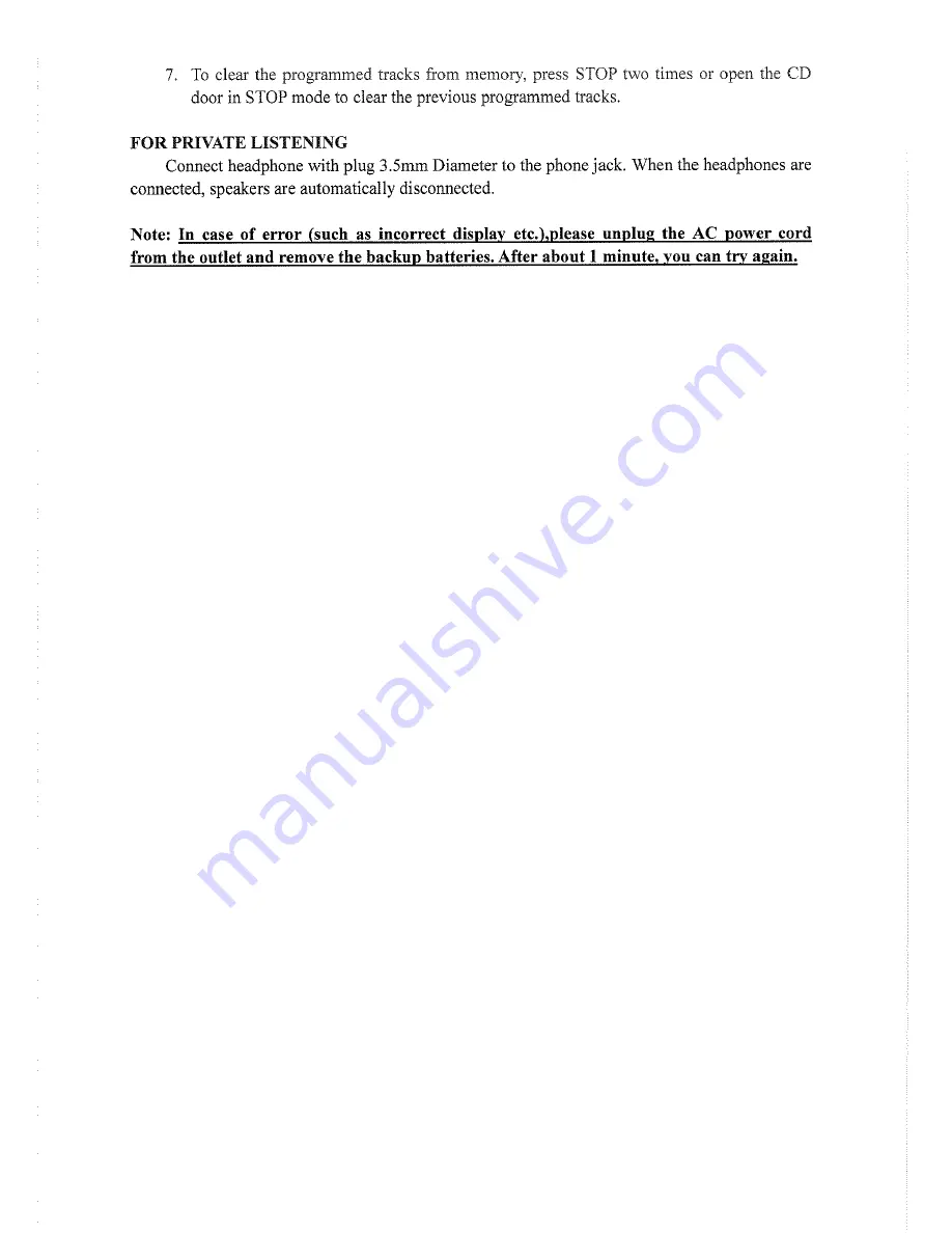 Sylvania SRCD313 Operating Instructions Manual Download Page 11